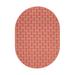 Red Oval 4' x 6' Living Room Area Rug - Red Oval 4' x 6' Area Rug - Ambient Rugs Union Tufted Indoor/Outdoor Commercial Green Color Rug Pet-Friendly Runner Rug Home Decor Print Rug For Living Room Dining Room Bedr | Wayfair