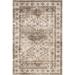 White 72 x 48 x 0.12 in Area Rug - Lauren Liess x Rugs USA Barbary Distressed Machine Washable Area Rug Polyester | 72 H x 48 W x 0.12 D in | Wayfair
