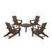 POLYWOOD® x AllModern 5 Piece Multiple Chairs Seating Group Plastic | Outdoor Furniture | Wayfair PWS1979-1-MA