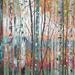 Andover Mills™ Colorful Nature Forest - Print on Canvas in Green/Orange | 30" H x 30" W | Wayfair EB6FAAA83E5F4E7EB7AE2B3874961E45