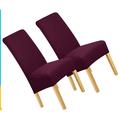 Eider & Ivory™ Box Cushion Dining Chair Slipcover Polyester | 27 H x 19 W x 19 D in | Wayfair 09130CBBBC054E47BB1D9AD66D39B6C4
