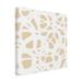 Wrought Studio™ Alonzo Saunders Square Modern Batik IV Canvas Art Canvas, Cotton in White | 14 H x 14 W x 2 D in | Wayfair