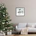 Stupell Industries Christmas Is Joy Snowman Framed On Wood by Carol Robinson Graphic Art Wood in Brown | 24 H x 24 W x 1.5 D in | Wayfair