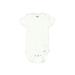 Gerber Organic Short Sleeve Onesie: White Bottoms - Size 3-6 Month