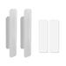 2 Pcs Self-adhesive Drawer Pulls Bedroom Dresser Wardrobe Knobs Kitchen Cupboard Drawer Handles Plastic Furniture Handle