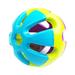 Reheyre Pet Playing Ball Ball Shape Durable Colorful Cats Playing Ringing Ball for Chewing