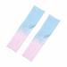 Summer Korean Fashion Gradual Ice Silk Sleeves for Men and Women Sunscreen Sleeves for Outdoor Cycling Ice Sleeves