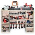 Power Tool Organizer Storage Rack Drill holder Wall Mount Cordless Drill Charging Station Garage Organization large 44.5â€�x32â€�