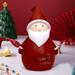 Lksixu Christmas Decorations Christmas Ornaments Santa Figurine Money Saving Jar Santa Doll Coin Bank Savings Bank Holiday Table Centerpiece New Year Gift Christmas Gifts