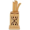 6pcs Bamboo Tea Set Kit Tea Spoon Tea Needle Tea Clip Set Chinese Gongfu Tea Set