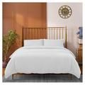 YhbSmt 100% Cotton Soft Luxurious Duvet Cover Set White Solid Size