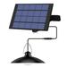 MABOTO Solar Powered Pendants Light with Adjustable Panel Auto ON/OFF Lighting Sensor IP65Water-resistant Hanging Lamp for Outdoor/Indoor Garden Patio Yard Storage