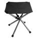 [Pack of 2] Foldable Camping Stool Retractable Portable Folding Chair Easy Setup Lightweight Backpacking Stool Carry Bag Fishing Camping Hiking BBQ