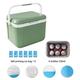 KQJQS 5 Quart Camping Cooler Insulated Portable Cooler Ice Retention Hard Cooler with Heavy Duty Handle for Lunch Beach Drink Beverage Travel Camping Picnic Car Trips