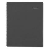 DayMinder Academic Weekly/Monthly Desktop Planner 11 x 8.5 Charcoal Cover 12-Month (July to June): 2023 to 2024 | Bundle of 2 Each