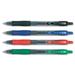 PILOT G2 Premium Refillable & Retractable Rolling Ball Gel Pens Fine Point Black/Blue/Red/Green Inks 4-Pack (31034)