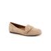 Women's Serra Flat Mule by SoftWalk in Oat Milk Suede (Size 7 M)