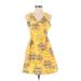 Banana Republic Factory Store Casual Dress: Yellow Dresses - Women's Size 00 Petite