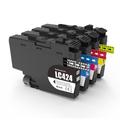 Go Inks 1 Set of 4 Cartridges to replace Brother LC424 Compatible/non-OEM for Brother DCP & MFC Printers (4 Inks) - 1 Set Max per customer
