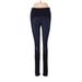 Betsey Johnson Active Pants - High Rise: Blue Activewear - Women's Size Small
