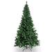 The Holiday Aisle® 5.9ft Prelit Artificial Hinged Christmas Tree w/ 650 Branch Tips for Xmas Home Decoration, Metal in Green | Wayfair