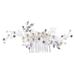 Fashion Hair Comb Pearls Crystals Headdress Bridal Hair Accessories Bride Hair Decoration