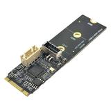 FaLX M.2 NVME to USB3.2 Gen1 19Pin Type-C Front Type-E A-Key Adapter Card 5Gbps High Speed Converter Computer Accessories