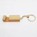 4pcs Cellphone Holder Keyrings Portable Phone Holder Mini Phone Holder Wood Cellphone Stand