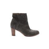 Alberto Fermani Ankle Boots: Gray Shoes - Women's Size 37