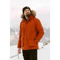 Whitsand Mens Sherpa Jacket - Orange