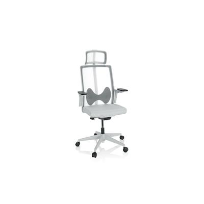 Bürostuhl / Drehstuhl ARCEO W Stoff / Netzstoff grau hjh OFFICE Image