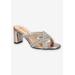 Women's Carmen Dressy Sandal by Bella Vita in Gold (Size 11 M)