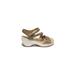 Women's Cindy Ankle Strap Wedge Sandal by Hälsa in Bronze (Size 11 M)