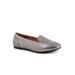 Women's Shelby Casual Flat by SoftWalk in Pewter (Size 9 M)