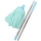 Mobestech 2pcs Vintage Mop Head Steam Mop Pad Steam Mops End Finish Mop Dry Floor Cotton Floor Cleaning Mop Head Dry Mop Pad Cleaning Mops Practical Mop Head Replacement Head Plastic Refill