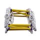 Emergency Fire Escape Rope Ladder, 9/16/26FT Flame Resistant Fire Safety Ladders with Carabines, Weight Capacity up to 2000 Pounds