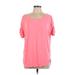 Gap Fit Active T-Shirt: Pink Activewear - Women's Size Large