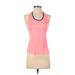 The North Face Active Tank Top: Pink Activewear - Women's Size X-Small