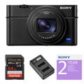 Sony Cyber-shot DSC-RX100 VII Digital Camera Deluxe Kit DSC-RX100M7