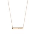 Women's Kyle Cavan Gold Penn State Nittany Lions Horizontal Bar Necklace