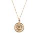 Women's Kyle Cavan Gold Claflin Panthers Sunburst Necklace