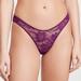 Women's Victoria's Secret Shine Strap Cut-Out Back Lace Brazilian Panty