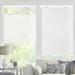 Top Down Bottom up Light Filter Cellular shades Honeycomb Window Blinds Light Filter White+61 1/2 W x 36 H Fashion Simple Elegant Shade Custom Sized