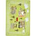 Joy Carpets 1661D Kid Essentials Big Machines Infants & Toddlers Rectangle Rugs Multi Color - 7 ft. 8 in. x 10 ft. 9 in.