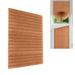 Temporary Blinds Vertical Pleated Blinds No Drilling Self Adhesive Blinds Easy to Install Fits Blinds Window Roller for Bathroom Kitchen Living Room Office Window
