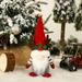 Swedish Santa Gnome Plush Decorations Scandinavian Nordic Stuffed Elves Dwarf Ornaments for Christmas Holiday Decorations