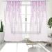 Willow Voile Tulle Room Window Curtain Sheer Voile Panel Drapes Curtain 1PACK Window Curtain Sheer Voile Panel Drapes