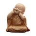 Buddha Statue Monk Figurine Ornaments Buddha Figurines for Gift Table Decor grin