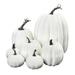 Simulation Pumpkin Ornaments Set Handicraft Pumpkin Shape Ornaments for Living Room Cabinet Decoration