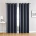 Blackout Curtains for Patio Sliding Door Thermal Insulated Full Blackout Curtains for Bedroom Living Room Curtains 40 W X 99 L Grommet Top Window Shades - 2 Panels